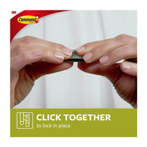 3M Command Picture Hanging Strips Medium Black – 5.4kg Damage-Free Wall Mount Strips