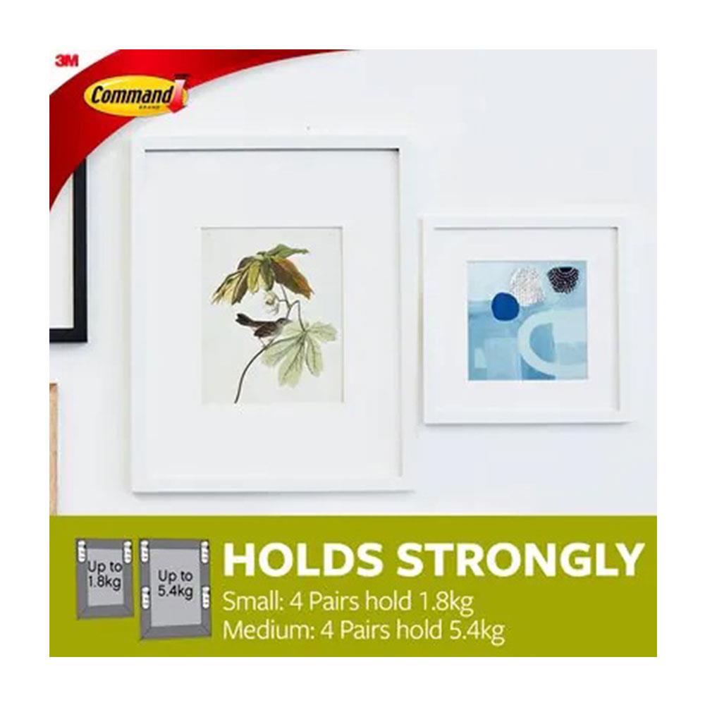 3M Command Picture Hanging Strips Value Pack Small Medium 17203
