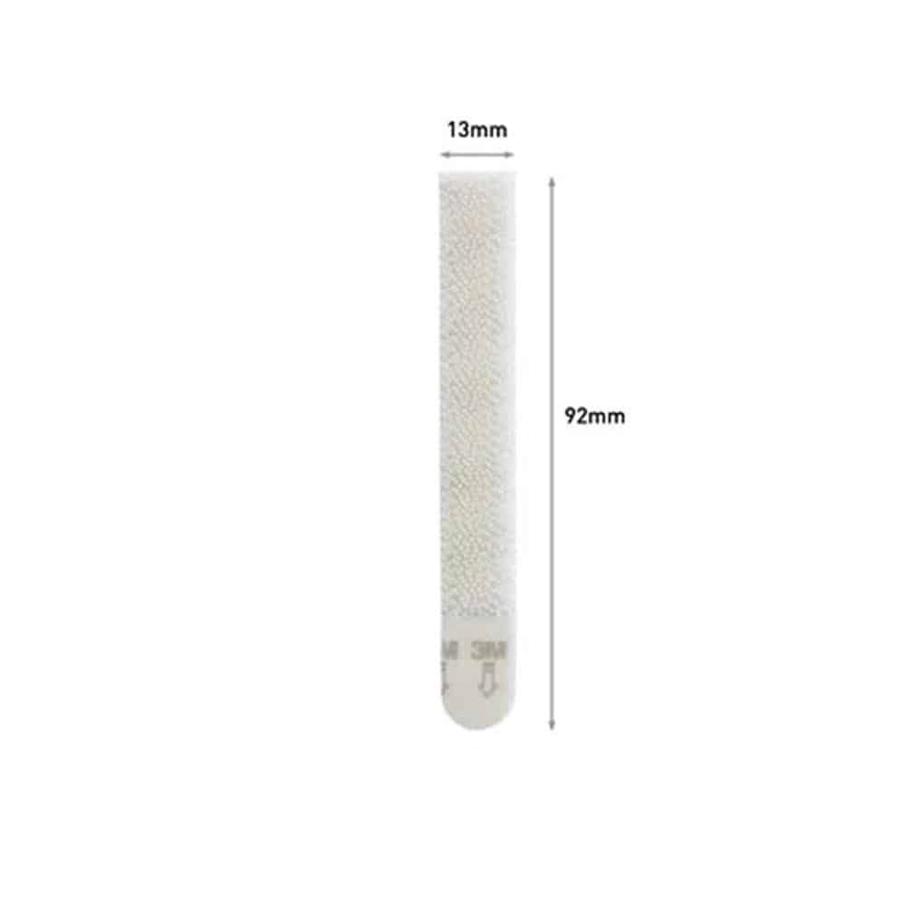 3M Command Picture Hanging Strips Narrow 4 Sets of Narrow Strips 5.4kg Holding Power - White