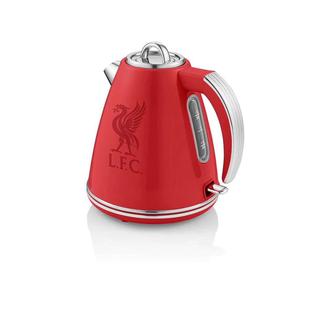 Swan Liverpool F.C Retro Jug Kettle Stainless Steel 3000W 1.5 Litre - Red Main image