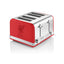 Swan Liverpool FC Retro 4 Slice Toaster 1600 W - Red