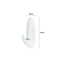 3M Command Bathroom Designer Hooks Medium 2 Hooks And 4 Medium Strips 1.3 kg Holding Power - White