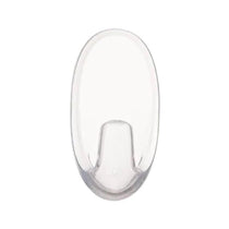 3M Command Hooks With Strips Small 2 Hooks And 4 Small Strips 450g Holding Power - Clear/Transparent