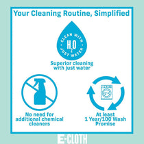 E-Cloth Essentials Washing Up Pad Non-Scratch Kitchen Scrub Sponge 15cm x 8cm - Assorted
