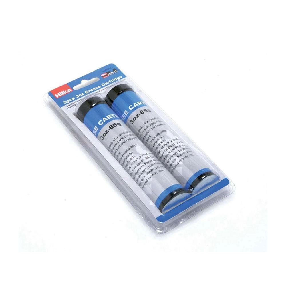 Hilka Grease Gun Cartridge 3 Fluid Ounces 2 Piece Set Main image