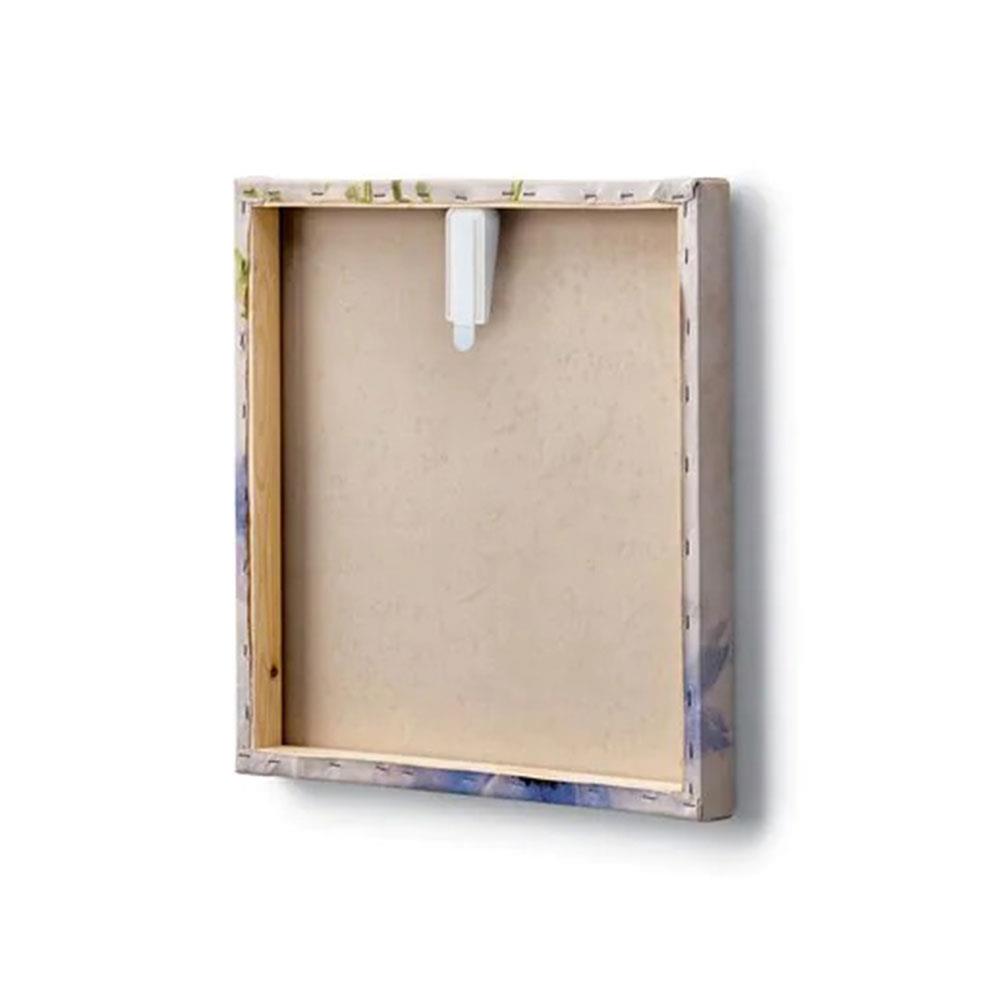 3M Command Canvas Hanger Large 1 Hanger And 2 Large Strips 1.3kg Holding Power - White