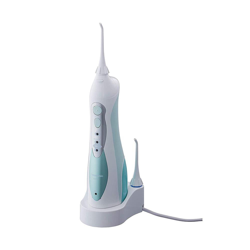 Panasonic DentaCare Rechargeable Dental Oral Irrigator With 2 Water Jet And Air-In Water Stream - White