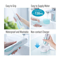 Panasonic DentaCare Rechargeable Dental Oral Irrigator With 2 Water Jet And Air-In Water Stream - White