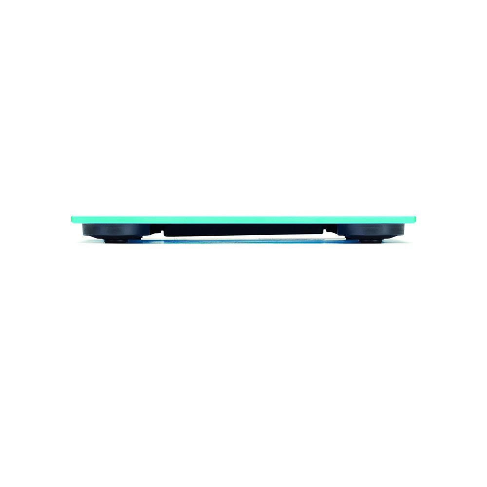 Omron Digital Bathroom Scales With KG ST And LB Measurement 150kg Weight Capacity - Ocean Blue