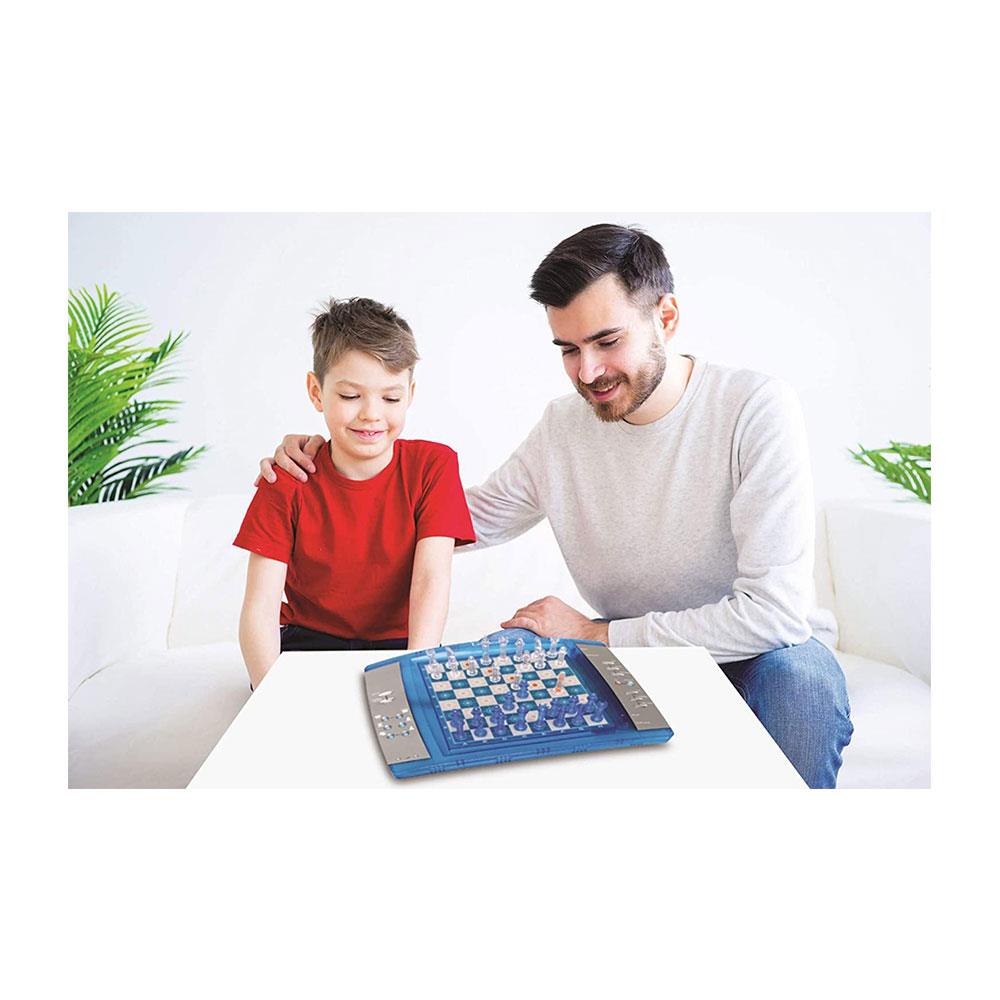Lexibook Chesslight Electronic Chess Game With Touch Sensitive Keyboard 64 Levels And 32 Pieces - Multicolour