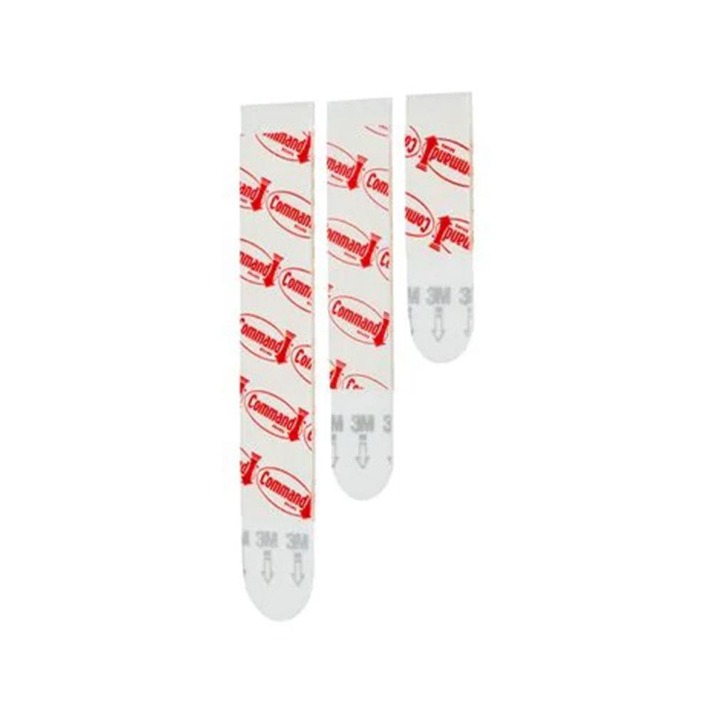3M Command Adhesive Strips Value Pack 4.4kg White 8 Small 4 Medium 4 Large