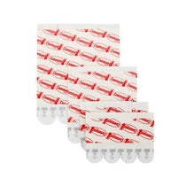 3M Command Adhesive Strips Value Pack 4.4kg White 8 Small 4 Medium 4 Large