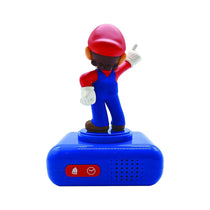 Lexibook Super Mario Childrens Clock With Night Light Alarm Snooze - Multicolor
