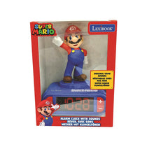 Lexibook Super Mario Childrens Clock With Night Light Alarm Snooze - Multicolor