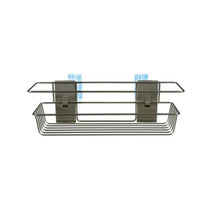 3M Command Bathroom Shower Caddy Large 1 Caddy 4 Strips 3kg Max Holding Power - Satin Nickel