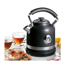 Ariete Moderna Cordless Electric Kettle Stainless Steel 3000W 1.7 Litre - Black