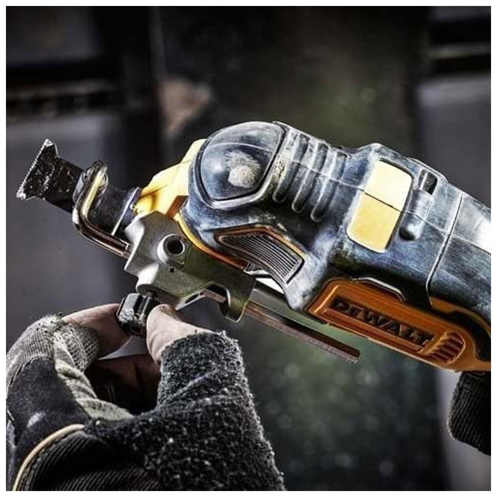 Dewalt 18V Li-Ion XR Cordless Brushless Oscillating Multi-Tool Bare Unit - Yellow/Black