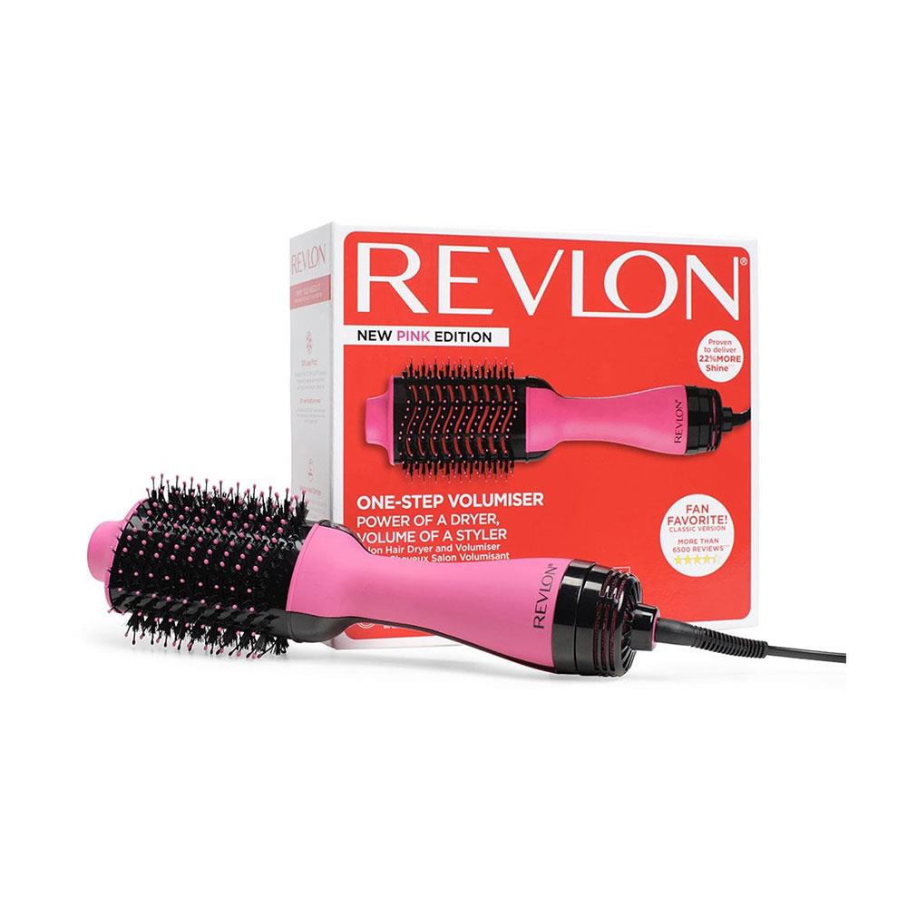 Revlon One-Step Original Salon Hair Dryer And Volumiser Classic Version EU Plug - New Pink Edition Main image