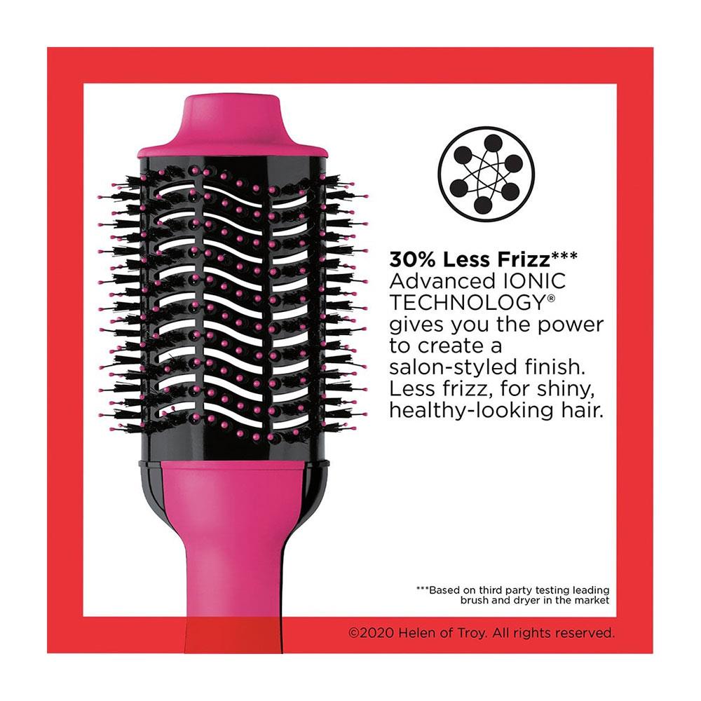Revlon One-Step Original Salon Hair Dryer And Volumiser Classic Version EU Plug - New Pink Edition