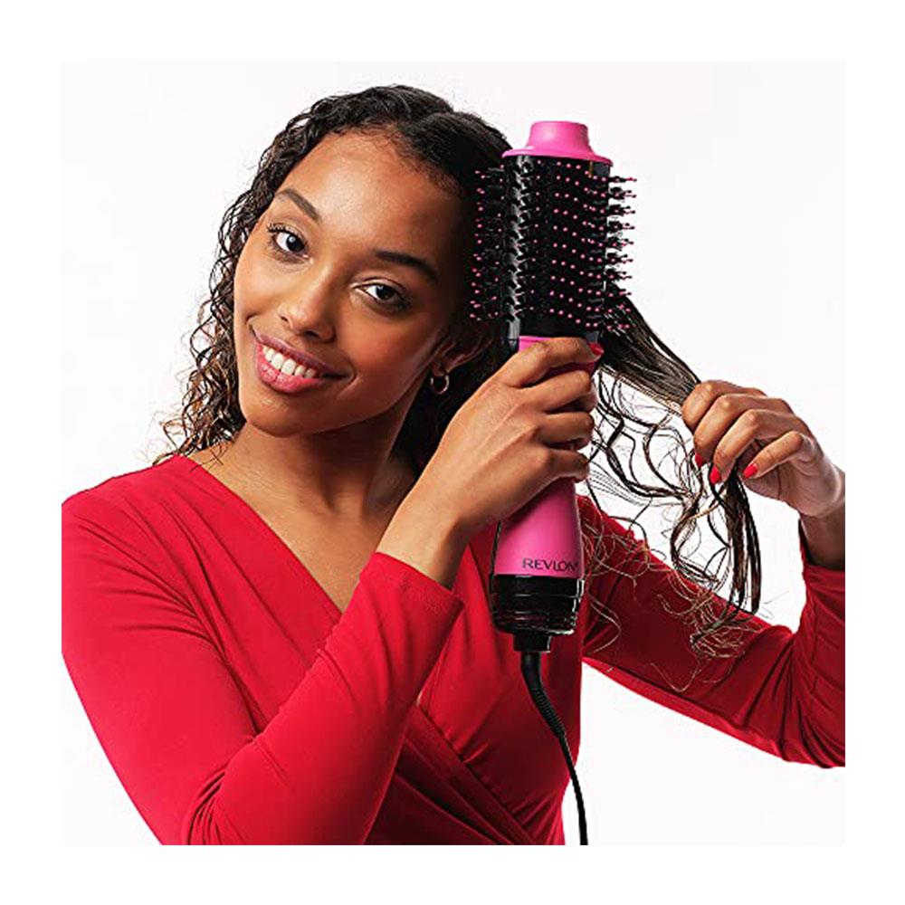 Revlon One-Step Original Salon Hair Dryer And Volumiser Classic Version EU Plug - New Pink Edition
