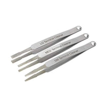 Sealey Diamond Grip Terminal Cleaner Set Small Medium Large - 3 Pieces
