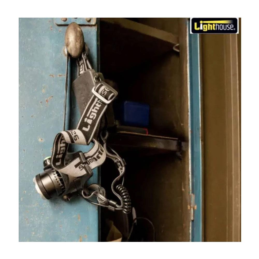 Lighthouse Elite Focus Rechargeable LED Headlight 350 Lumens - Black