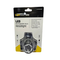 Lighthouse Elite Focus Rechargeable LED Headlight 350 Lumens - Black