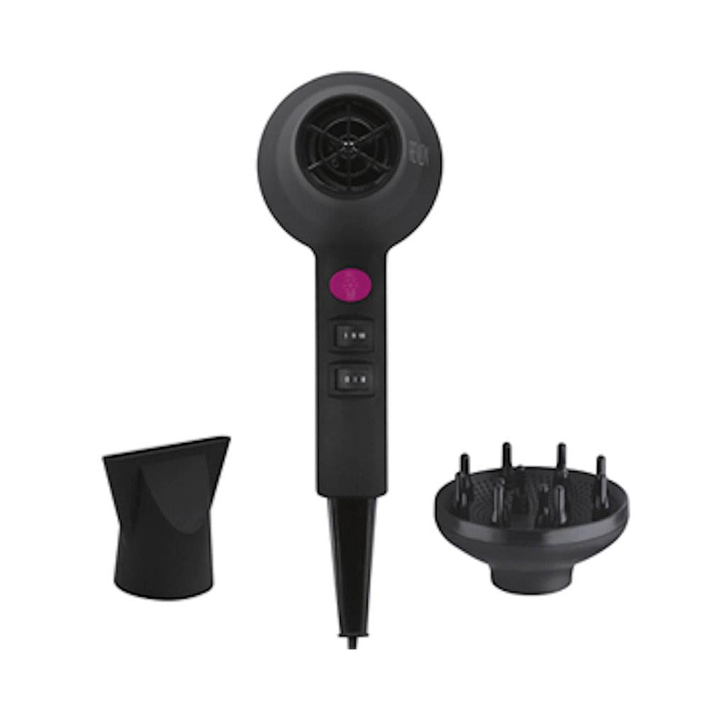 Revlon Smooth Brilliance AC Motor Hair Dryer With 3 Heat And 2 Speed Settings 1875W - Black