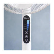 Honeywell Advanced QuietSet Oscillating Stand Fan With 5 Speed Settings - White