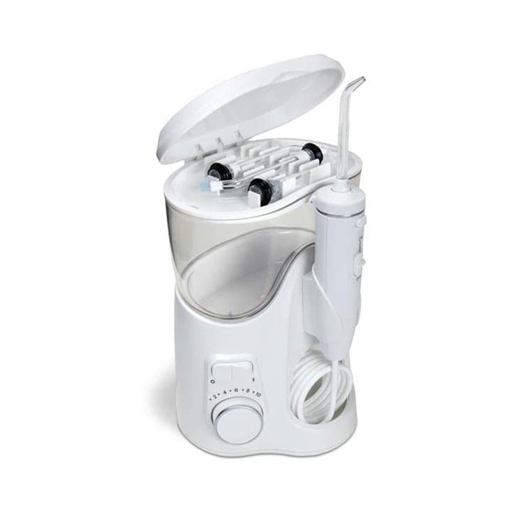 Waterpik Whitening Water Flosser With 30 Teeth Whitening Refill Tablets Bottle - White