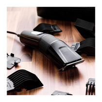 Babyliss Men Precision Power Mains Hair Clipper With 8 Cutting Guides - Black