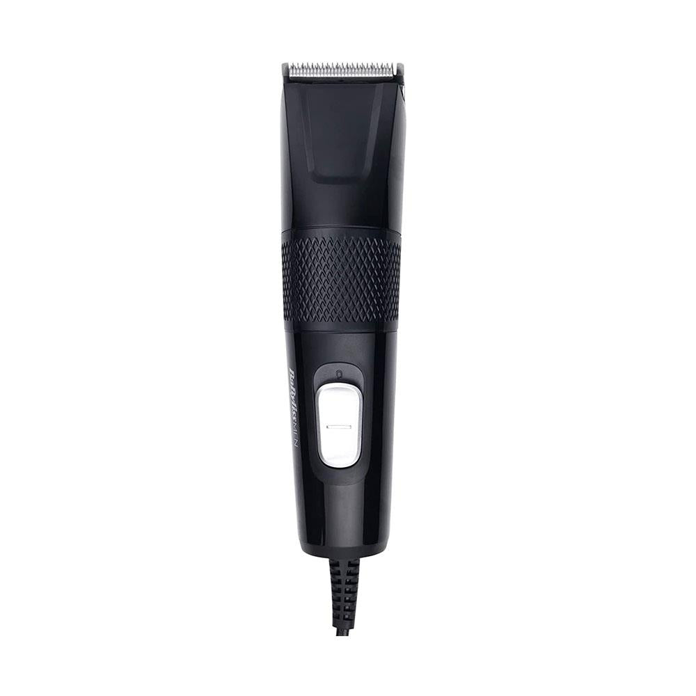 Babyliss Men Precision Power Mains Hair Clipper With 8 Cutting Guides - Black