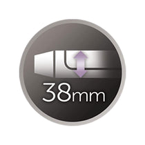 Remington Pro Big Curl 38mm Variable Curling Tong With Clip 8 Temperature Settings - Black