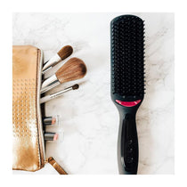 Revlon Pro Collection Salon One Step Straight And Shine Hair Straightening Brush X-Large - Black