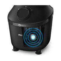 Philips Series 3000 ProBlend Jug Blender With Plastic Jar 450W 1.9 Litre - Black