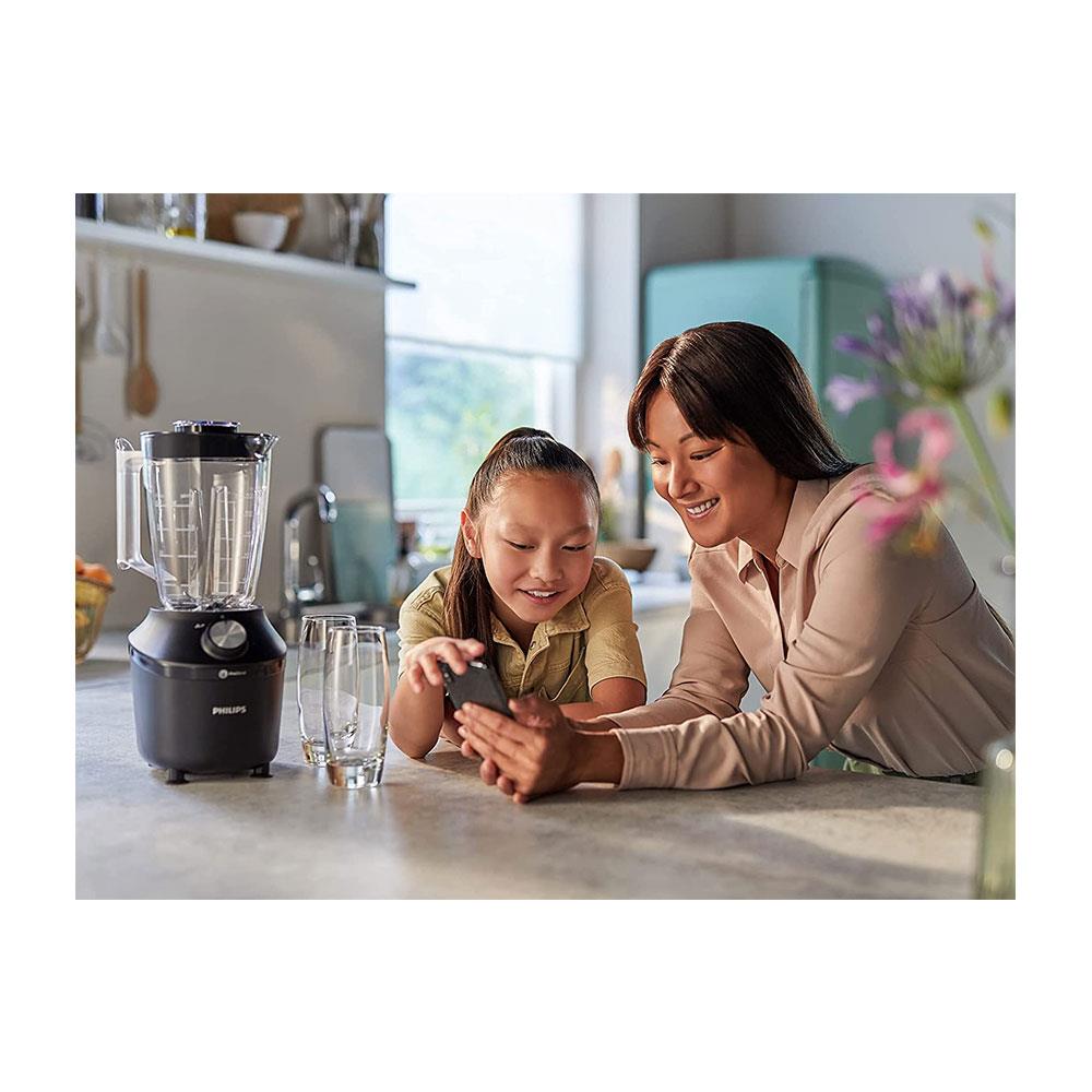 Philips Series 3000 ProBlend Jug Blender With Plastic Jar 450W 1.9 Litre - Black