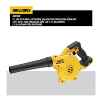 Dewalt 18 V Li-Ion XR Compact Cordless Blower - Bare Unit