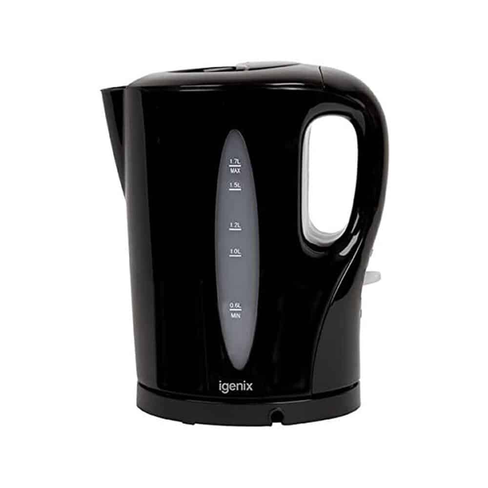 Igenix Cordless Jug Kettle 2200W 1.7 Litre - Black