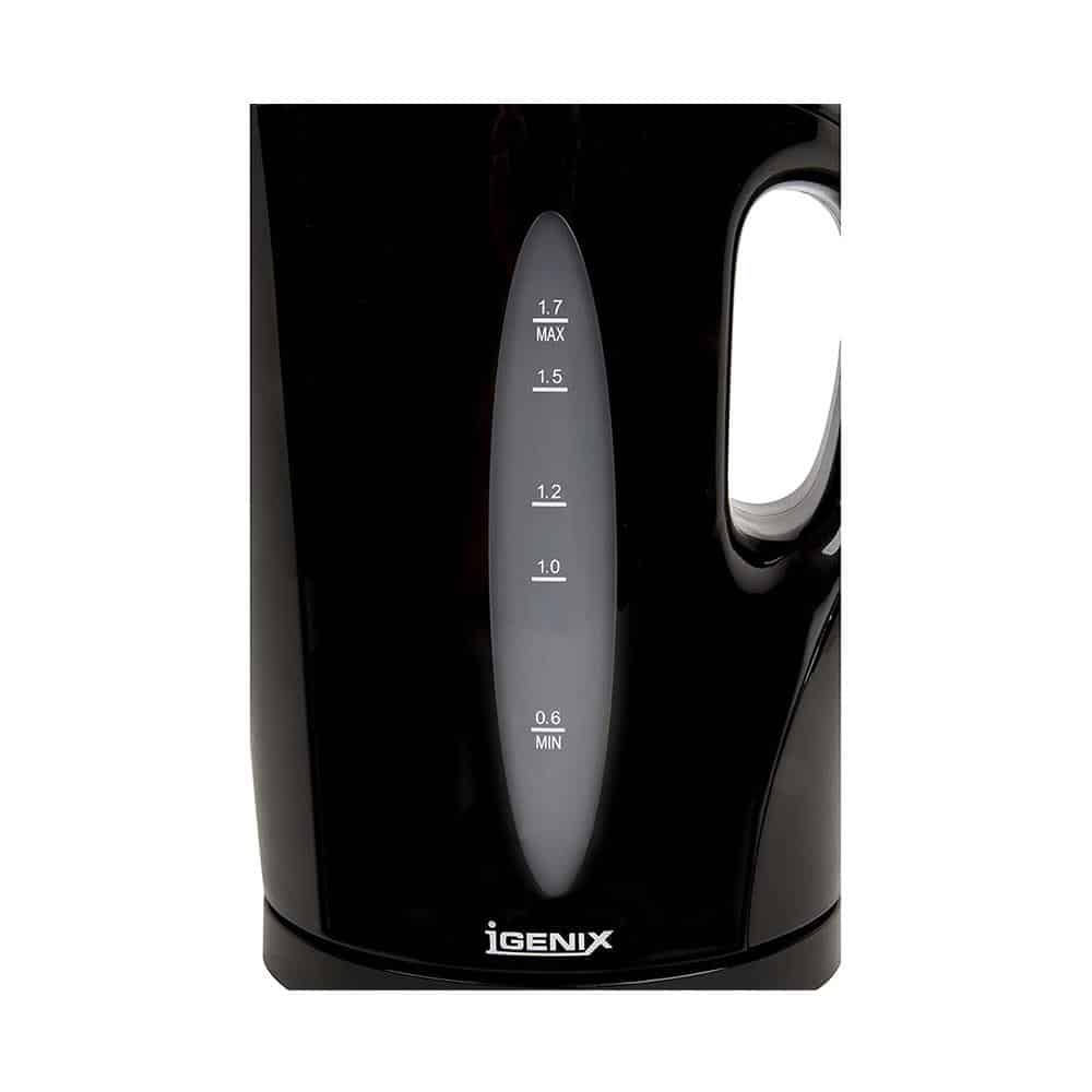 Igenix Cordless Jug Kettle 2200W 1.7 Litre - Black