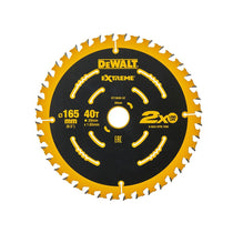 Dewalt 165mm 40T Extreme Framing Circular Saw Blade