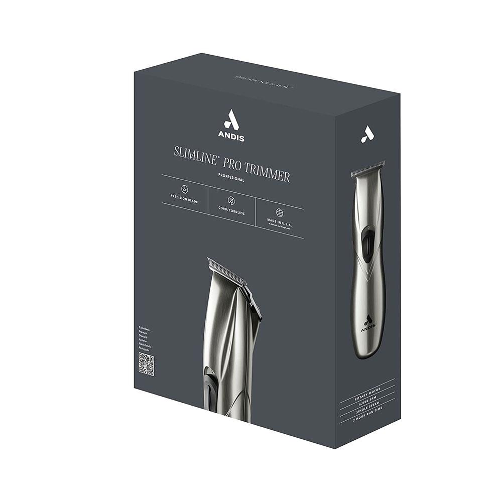 Andis Slimline Pro D8 Li T-Blade Trimmer - Silver Secondary image