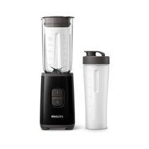 Philips Daily Collection Mini Blender And Smoothie Maker 2 Speed Settings Ice Crush 350W 1 Litre Jug - Black