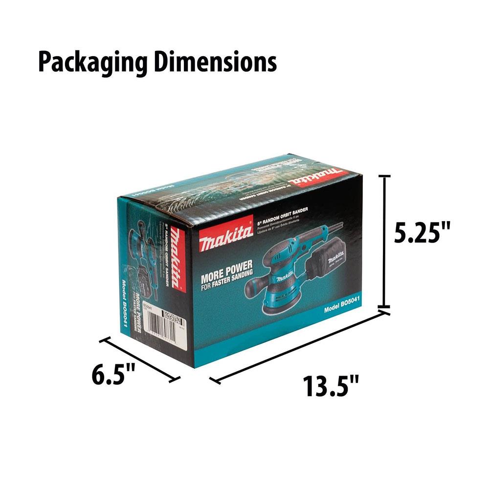 Makita Random Orbit Sander 125mm 300W 110V