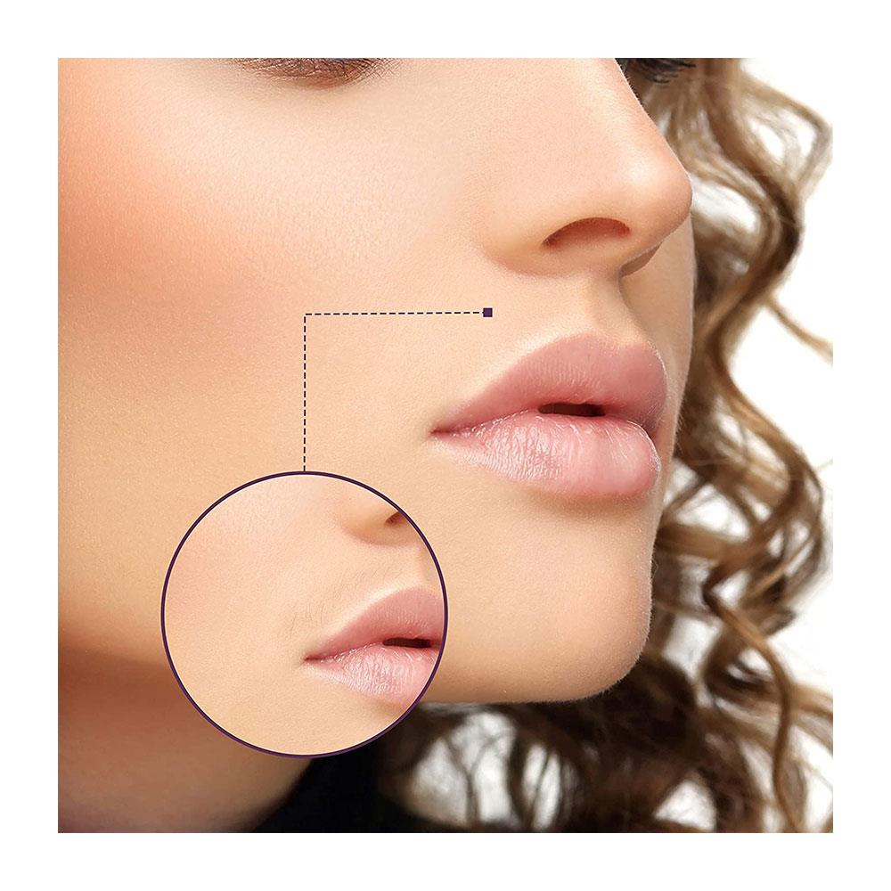 Wahl Women Facial Hair Remover Trimmer For Upper Lip Cheek And Chin Hair - Peach
