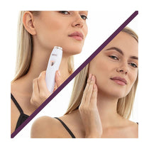 Wahl Women Facial Hair Remover Trimmer For Upper Lip Cheek And Chin Hair - Peach
