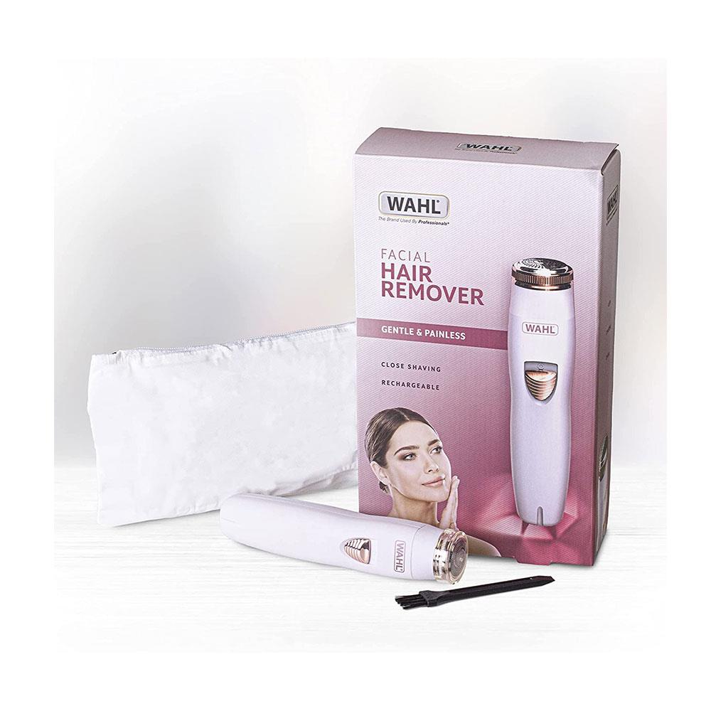 Wahl Women Facial Hair Remover Trimmer For Upper Lip Cheek And Chin Hair - Peach