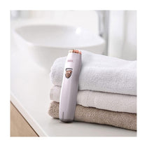 Wahl Women Facial Hair Remover Trimmer For Upper Lip Cheek And Chin Hair - Peach