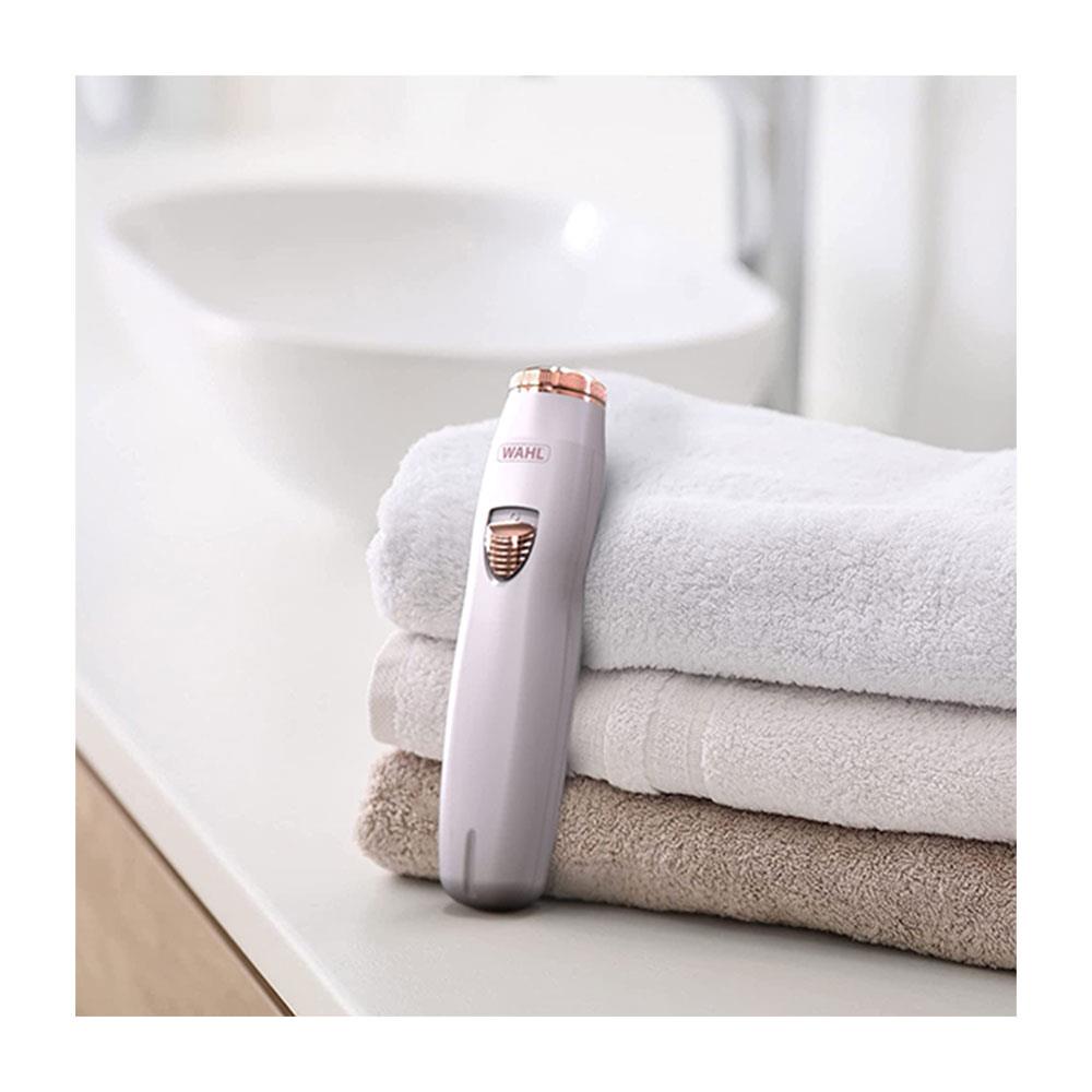Wahl Women Facial Hair Remover Trimmer For Upper Lip Cheek And Chin Hair - Peach