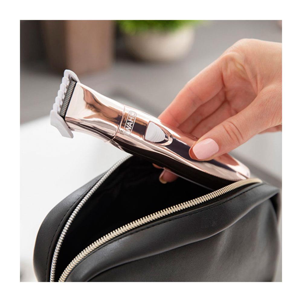 Wahl 3-In-1 Ladies Face And Body Hair Remover Trimmer With Attachment - Peach