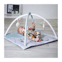 Red Kite Play Gym Tree Tops Soft Padded PlayGym With Detachable Play Arch And Activity Toys - Grey